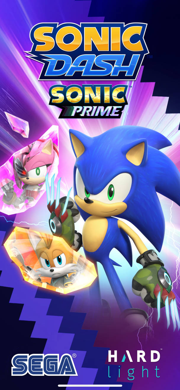 Sonic prime is coming on in sonic dash game by alextoledooffcial