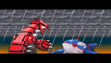 Pokemon Emerald - Groudon vs. Kyogre