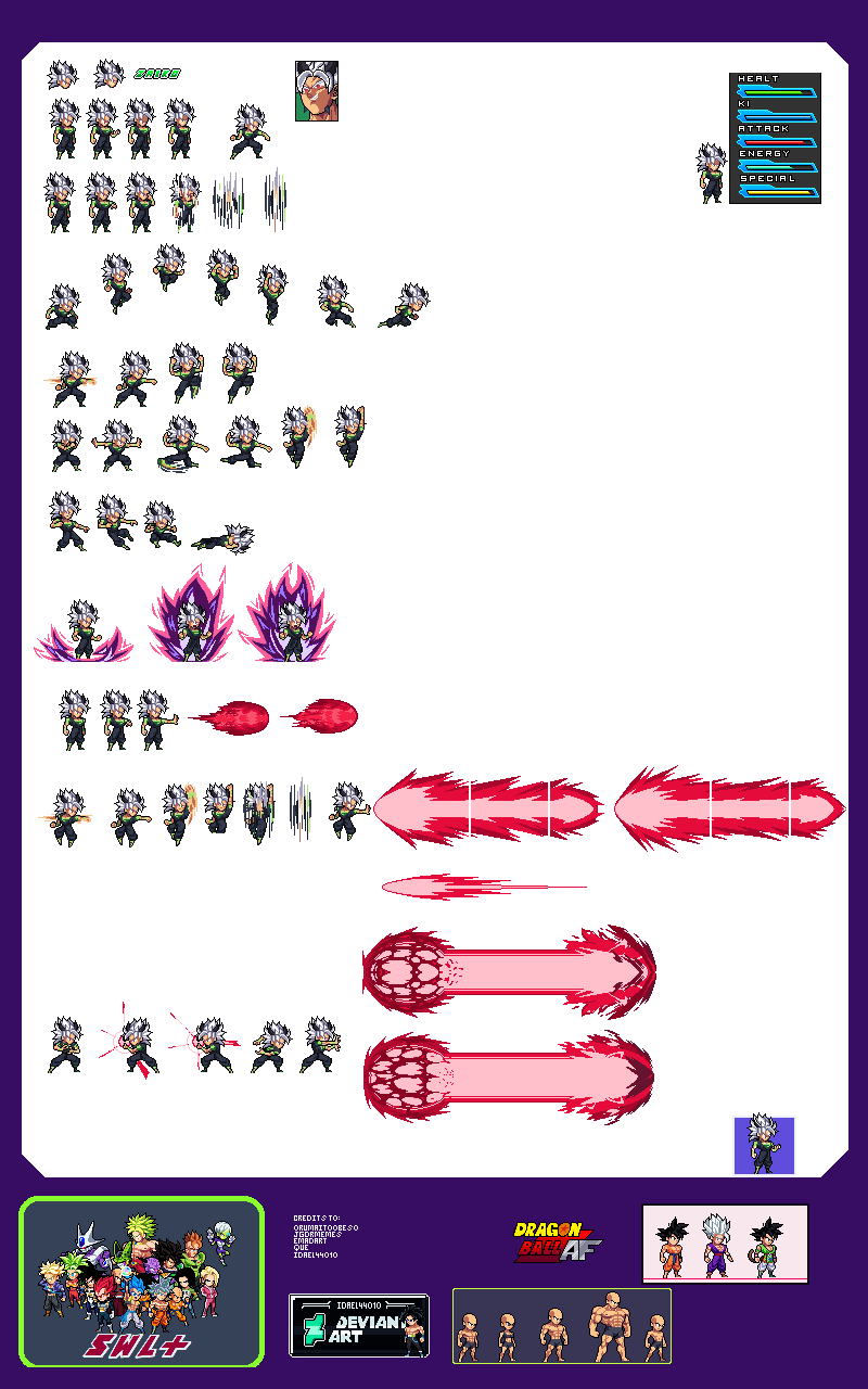 Zaiko swl sprite sheet by Idael44010 on DeviantArt