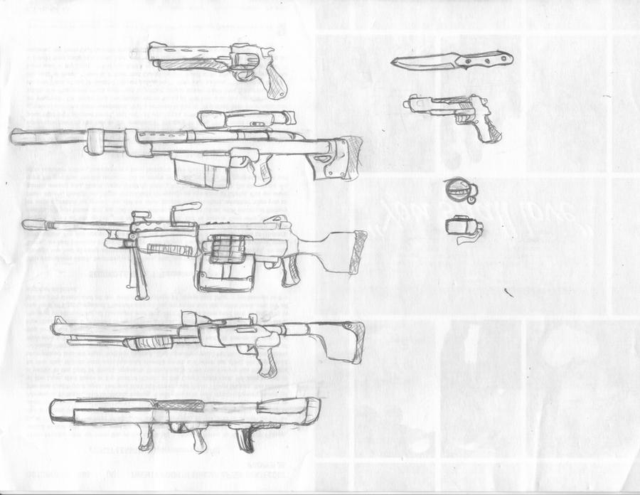 Weapon Note Picture Weapon sheet by schwarzkrieger on DeviantArt