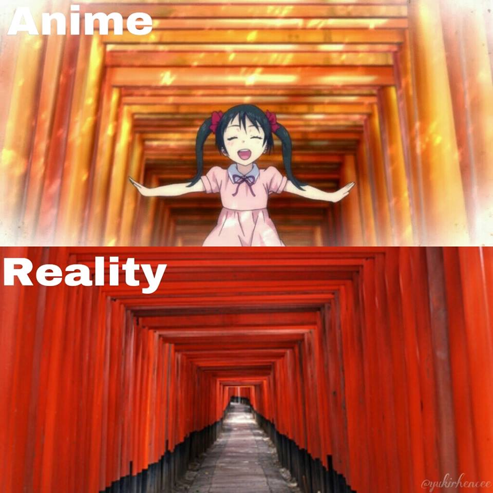 Inari Konkon Koi Iroha - Anime and Reality by YukiRhencee on DeviantArt Inari Konkon Koi Iroha - Anime and Reality by YukiRhencee on DeviantArt