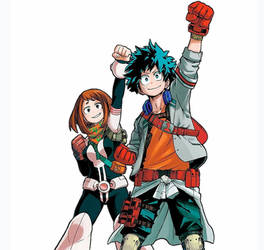 Deku and Uraraka