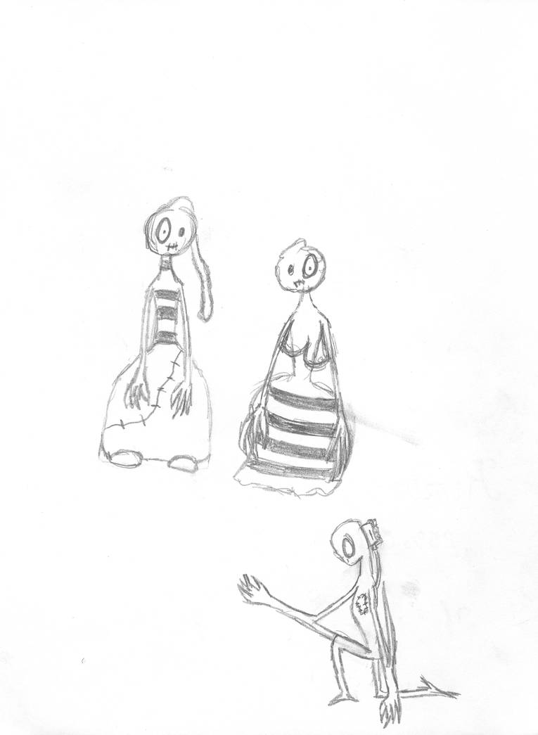 Distorted Mood Creatures by Beltrajo on DeviantArt