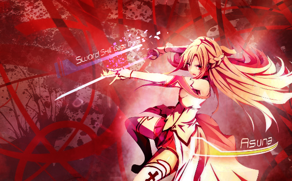 Sword Art Online - Asuna Signature Banner