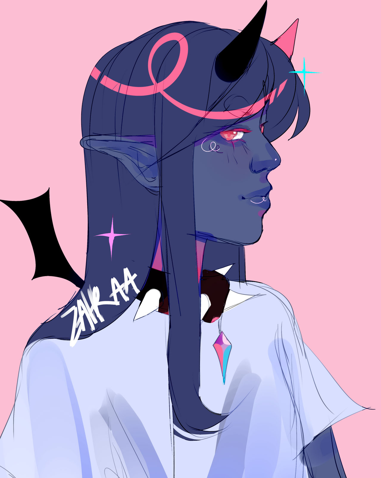 Oc Deviantart OC | by ZAHRAAALJAROODII on DeviantArt