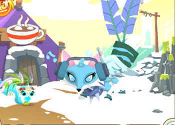 My fox on animal jam