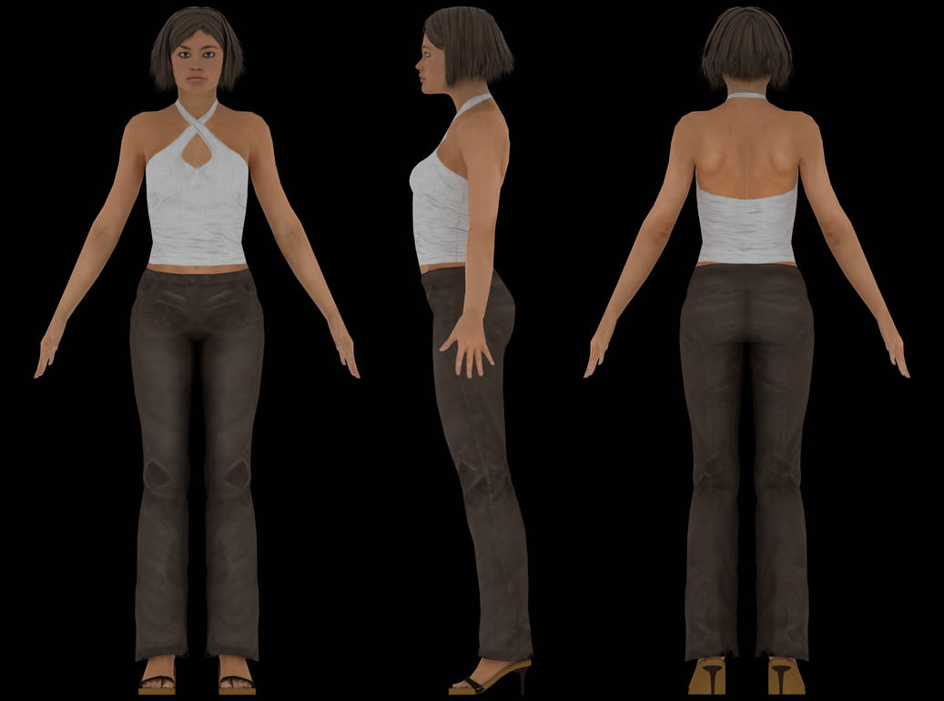 NPC Female A - Duke Nukem Forever by BeautifulBoss on DeviantArt