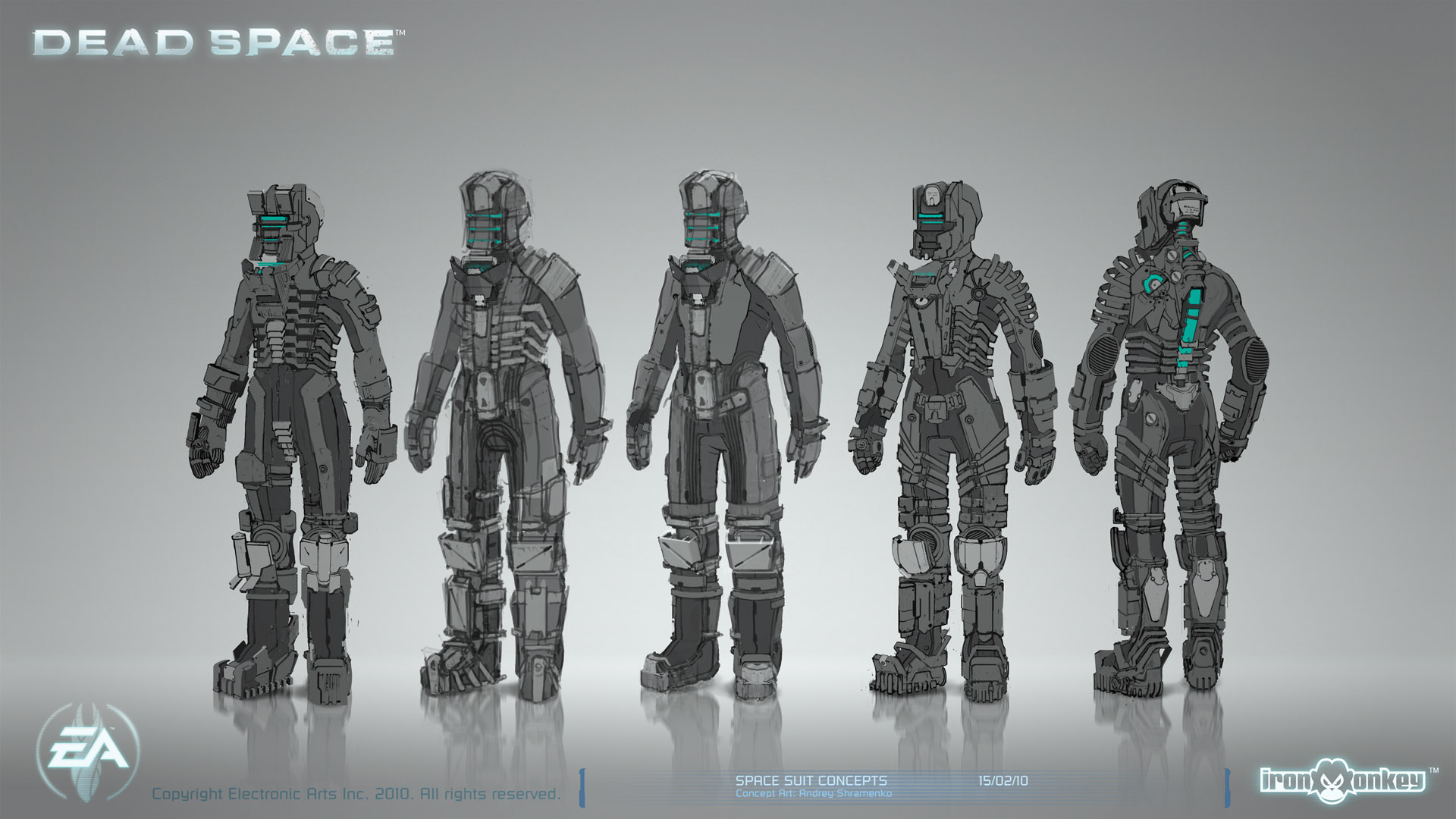 Dead Space - Space Suit Concepts 02 by shirik on DeviantArt