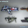 Dead Space - Machine gun concepts