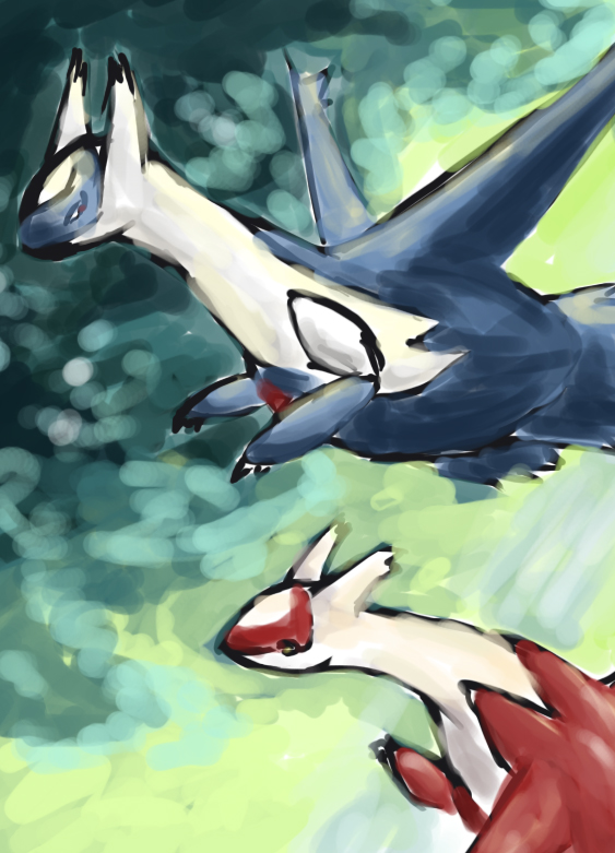 Latios and Latias