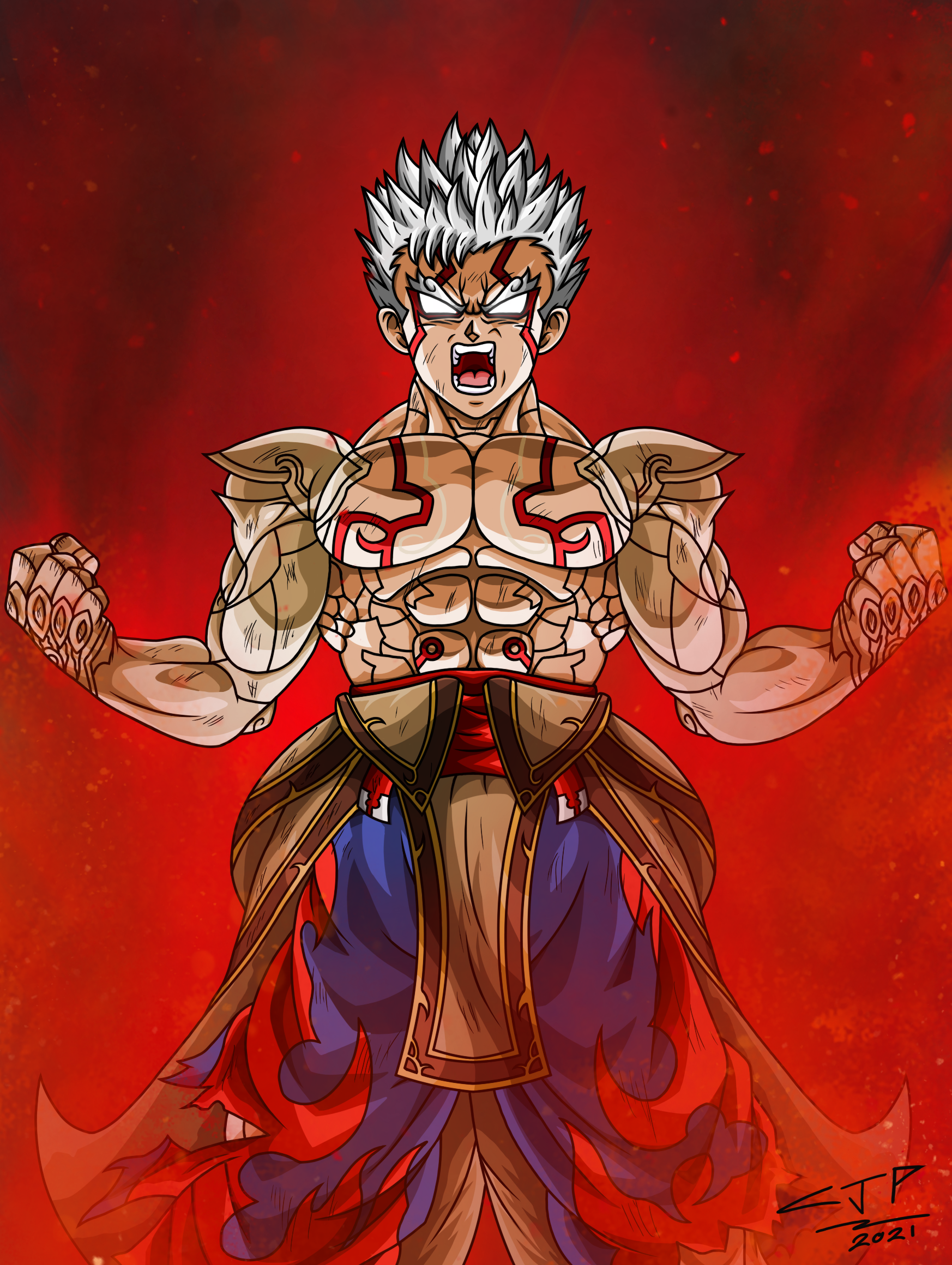 Asura from Asura's Wrath in Dragon Ball Style by SFTSD000 on DeviantArt Asura from Asura's Wrath in Dragon Ball Style by SFTSD000 on DeviantArt