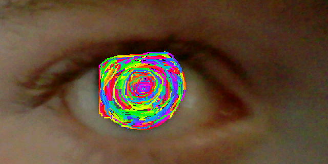 rainbow eye