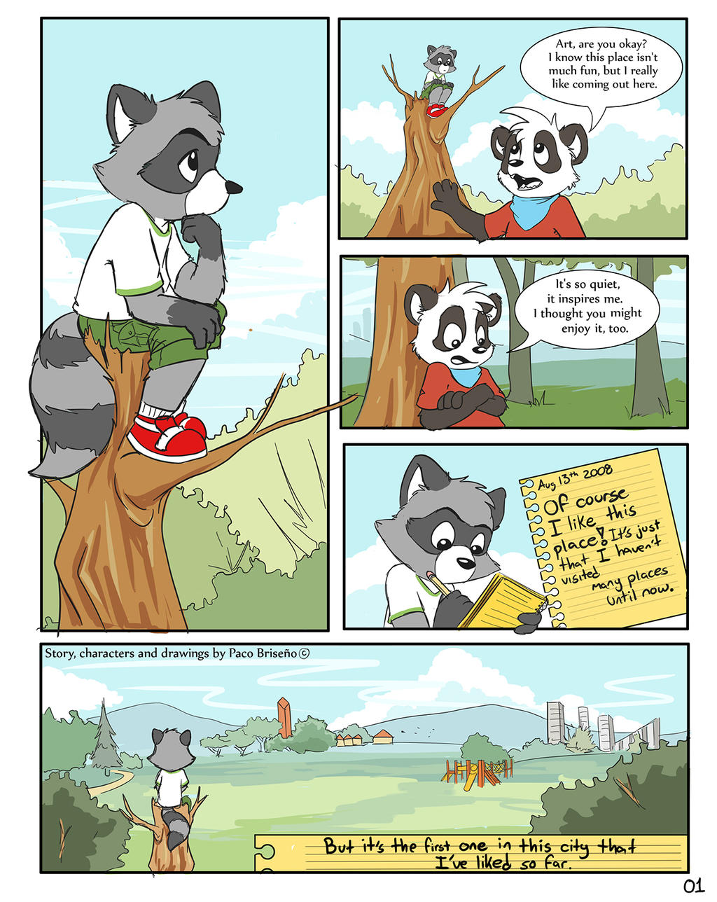 Issue 1 Page 01 by artbiro on DeviantArt