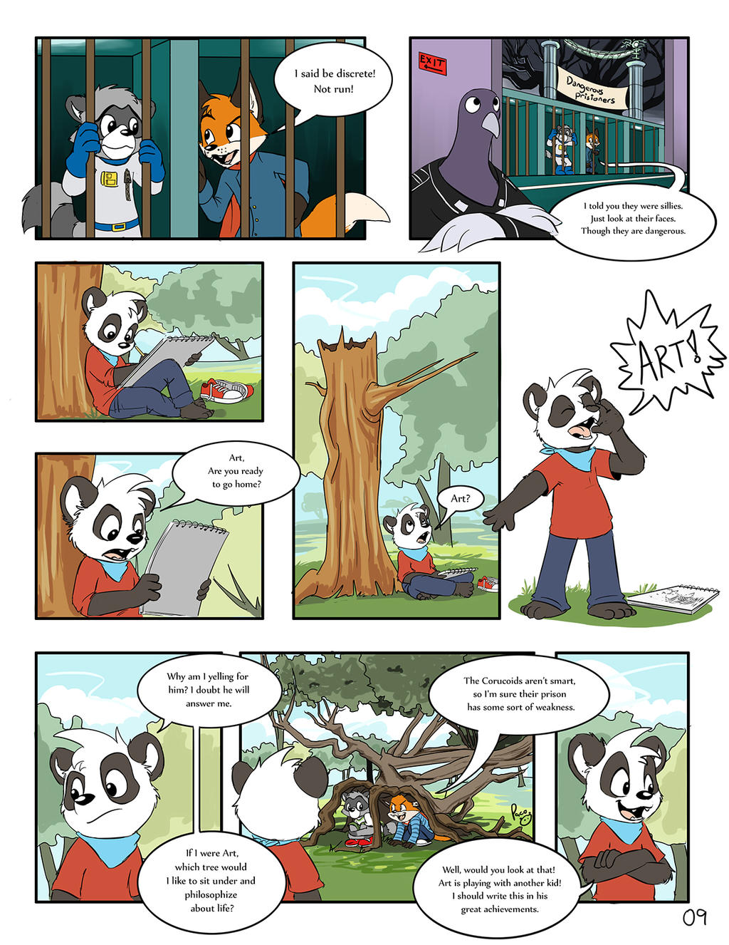 Issue 1 Page 09 by artbiro on DeviantArt