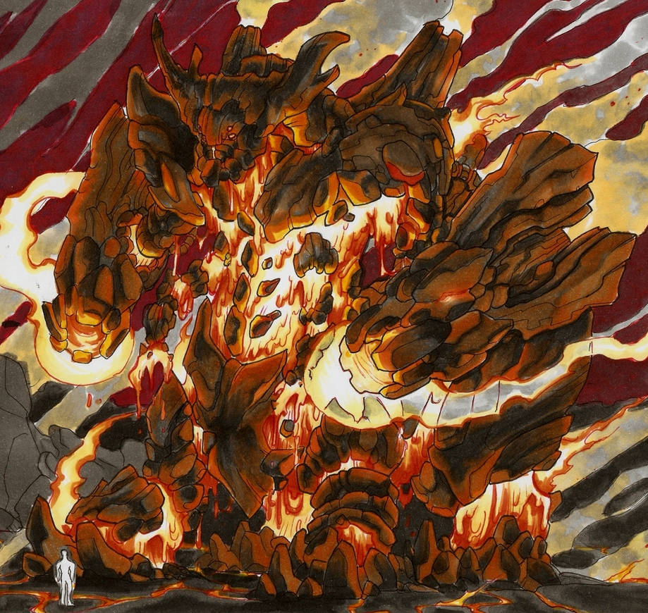 Fire Colossus by G1d4n on DeviantArt