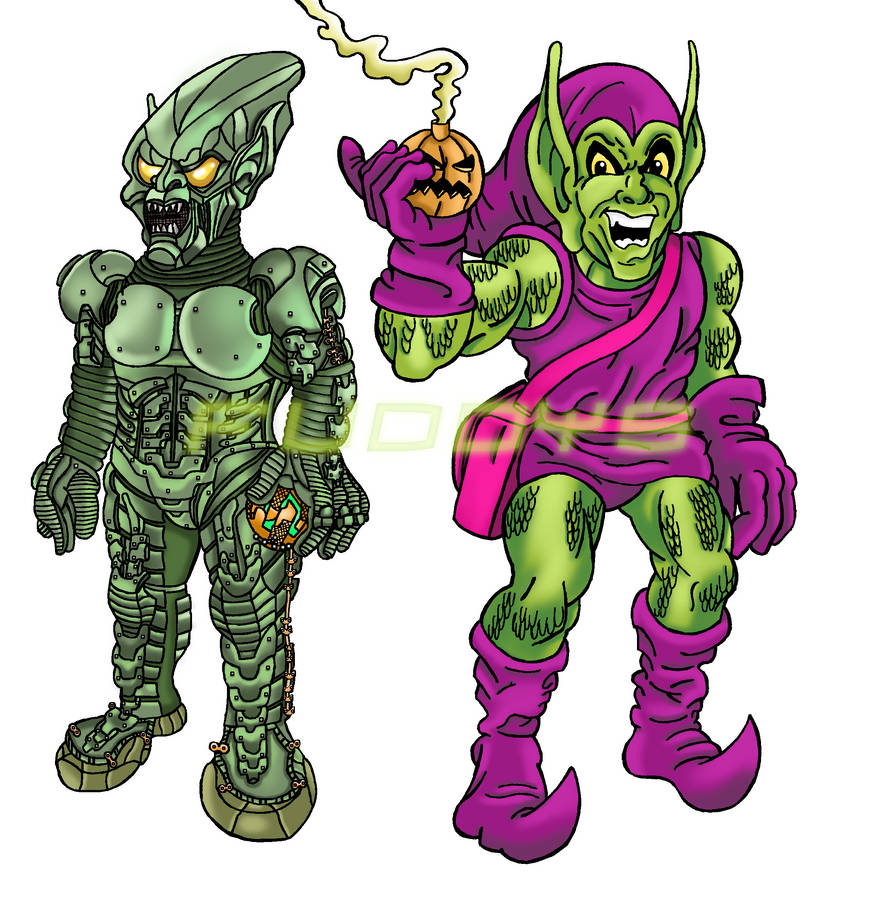 Green Goblin (Sam Raimi and Comic version) by Fuddys on DeviantArt