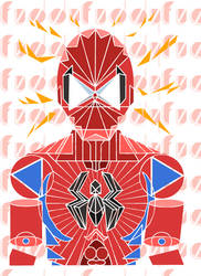 Abstract Spider-Man.