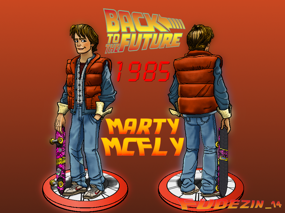 Marty back to the future deals