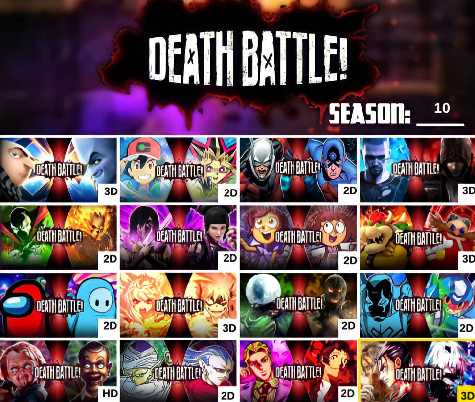 [death battle _ death battle template PBFF