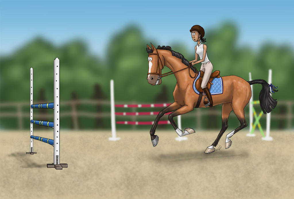 Deviantart Animal Jumping Jumping competition 2 by Tamara971 on DeviantArt