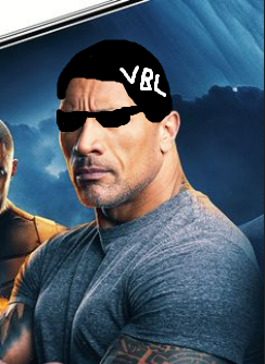 The rock com cabelo by vibelo12344321 on DeviantArt