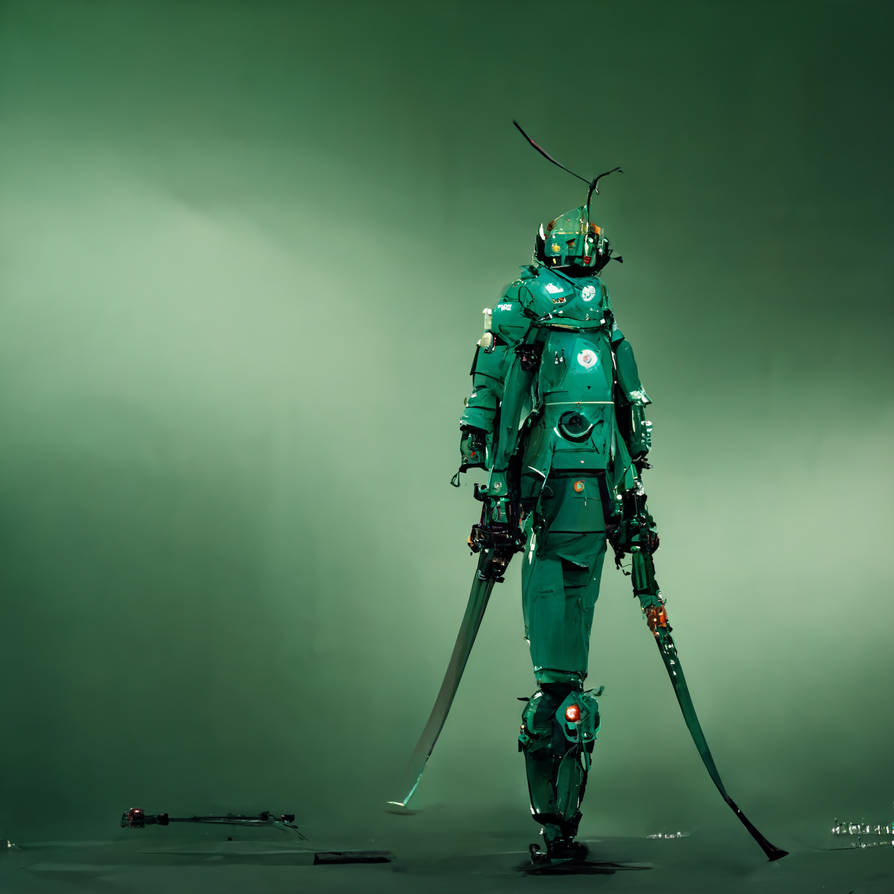 Cod Green Samurai Green Samurai by ImageSB on DeviantArt