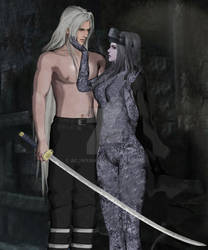 Sephiroth_ Jenova_ At your service mother by akonyah