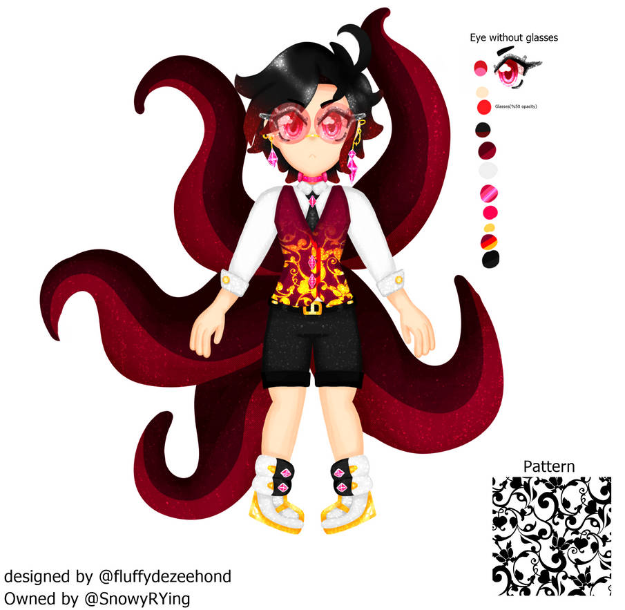Custom Oc Layout Custom oc commission by Fluffydezeehond on DeviantArt