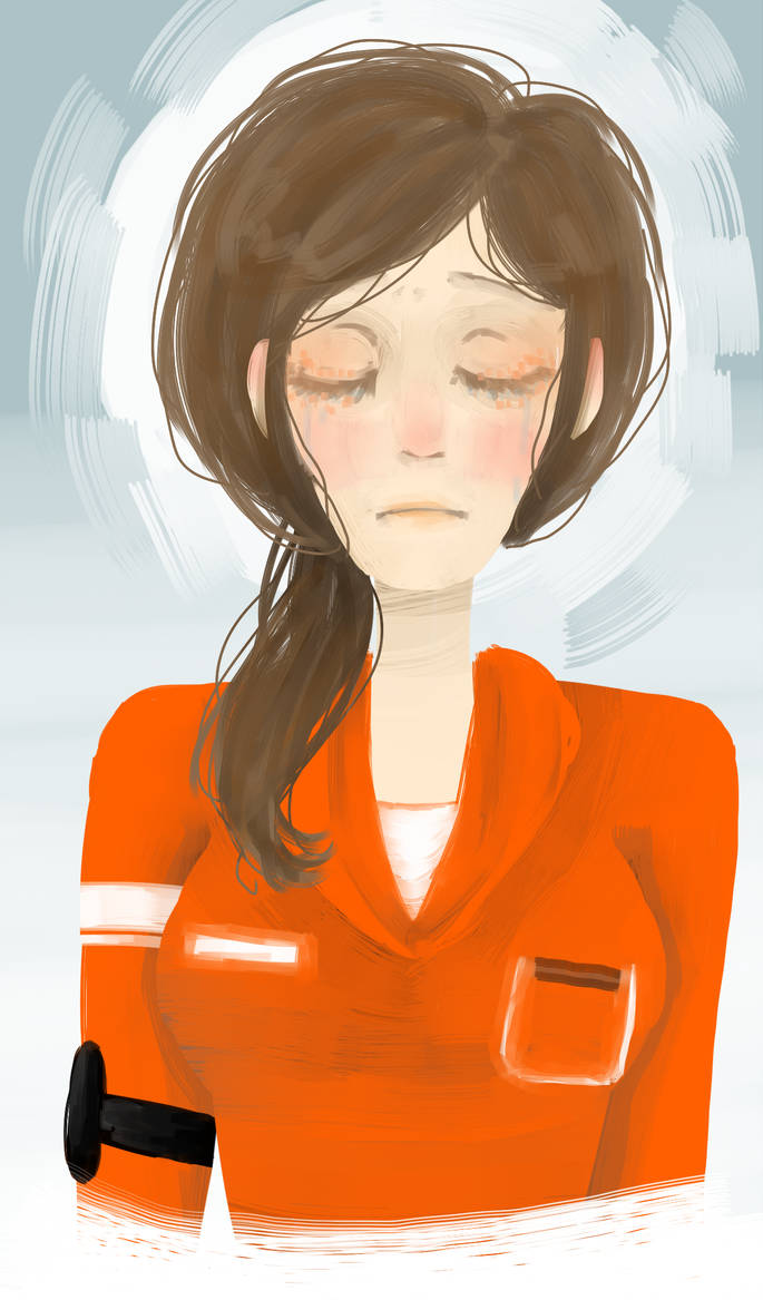 Chell by cOLORfETISH on DeviantArt