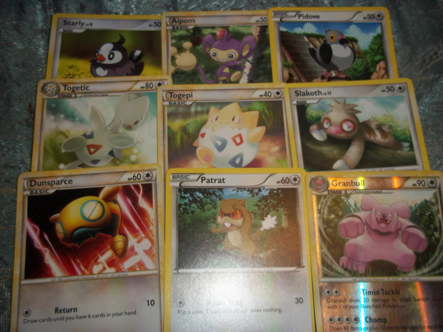 Normal Pokemon Set normal pokemon card ~set 1~-for sale/trade- by goddessofdragon on ...