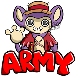 Aipom One piece themed Emote