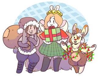 :SS: xmas rabbits