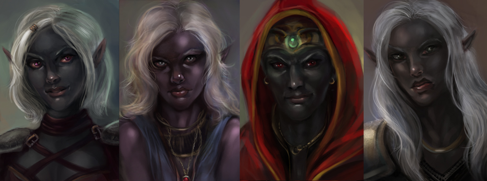 drow by artastrophe on DeviantArt