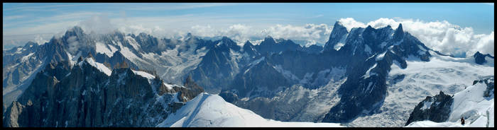 Mt. Blanc panorama