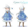 Character sheet - Cyane Gylliesta