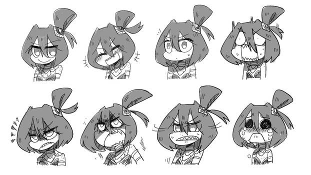 Character Detail - Kanya Expressions