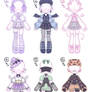 (CLOSED) Halloween Outfits Adopt!