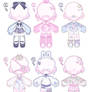 (OPEN 4/6) Mini Outfits Adopt!