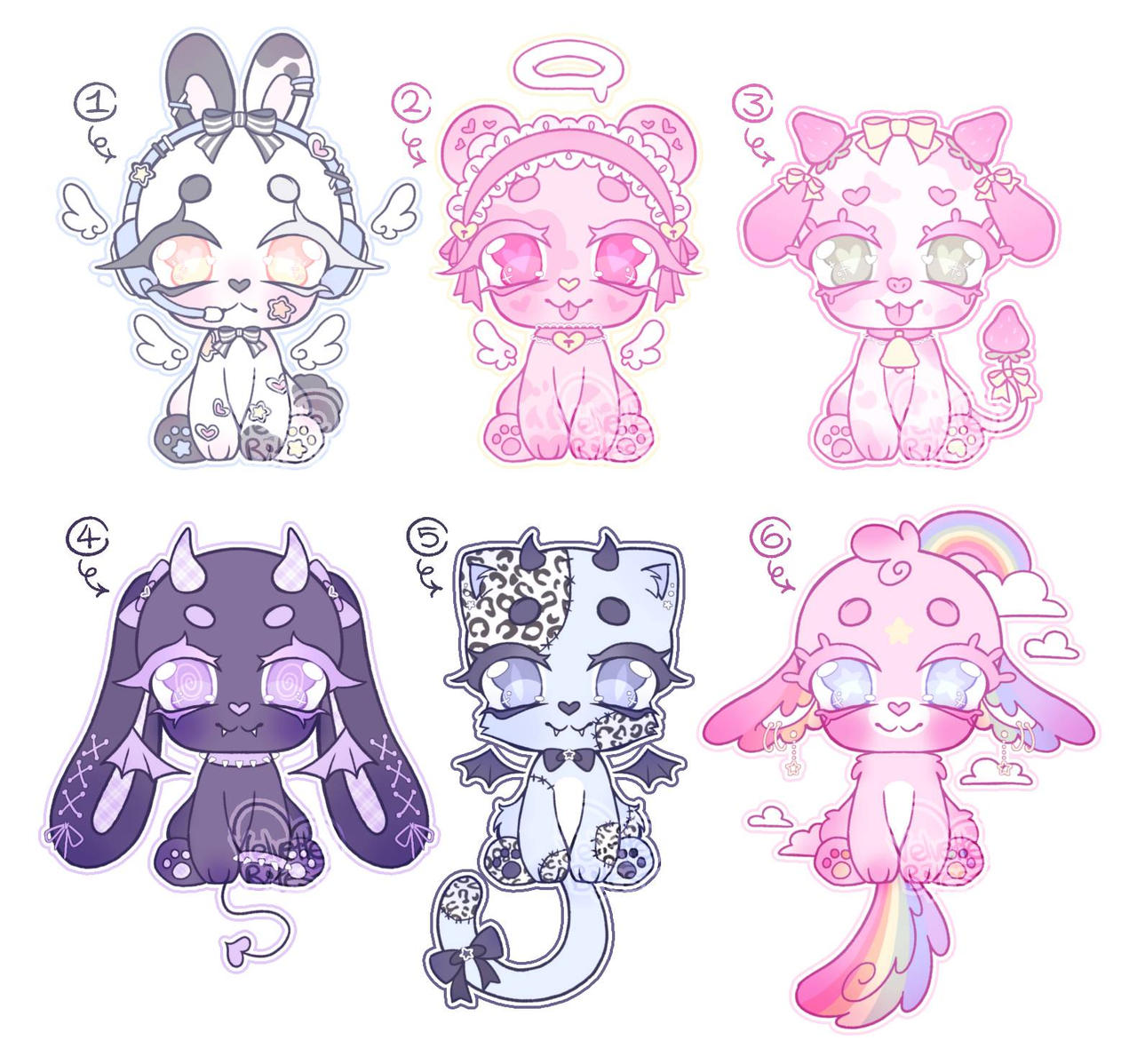 (OPEN 4/6) Lil Creatures Adopts!
