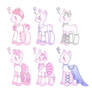 (OPEN 4/6) Pony Outfits Adopt!