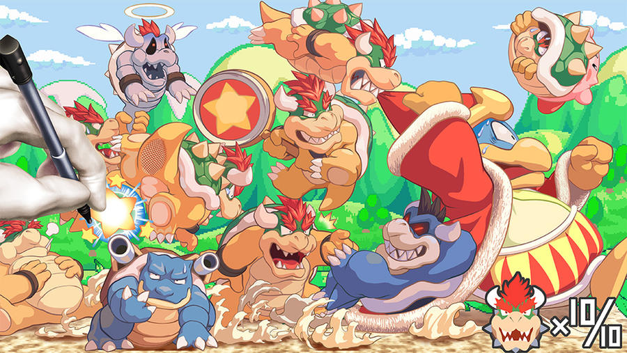 Bowser Mass Attack