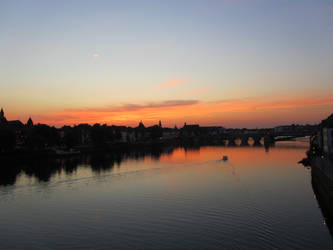 Sunset in Maastricht