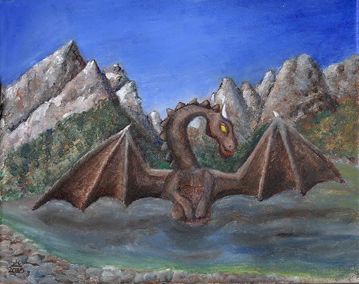 Earth Dragon at Jenny Lake