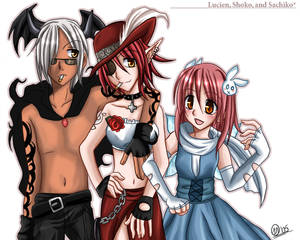 Gaia - Shoko, Lucien, Shachiko