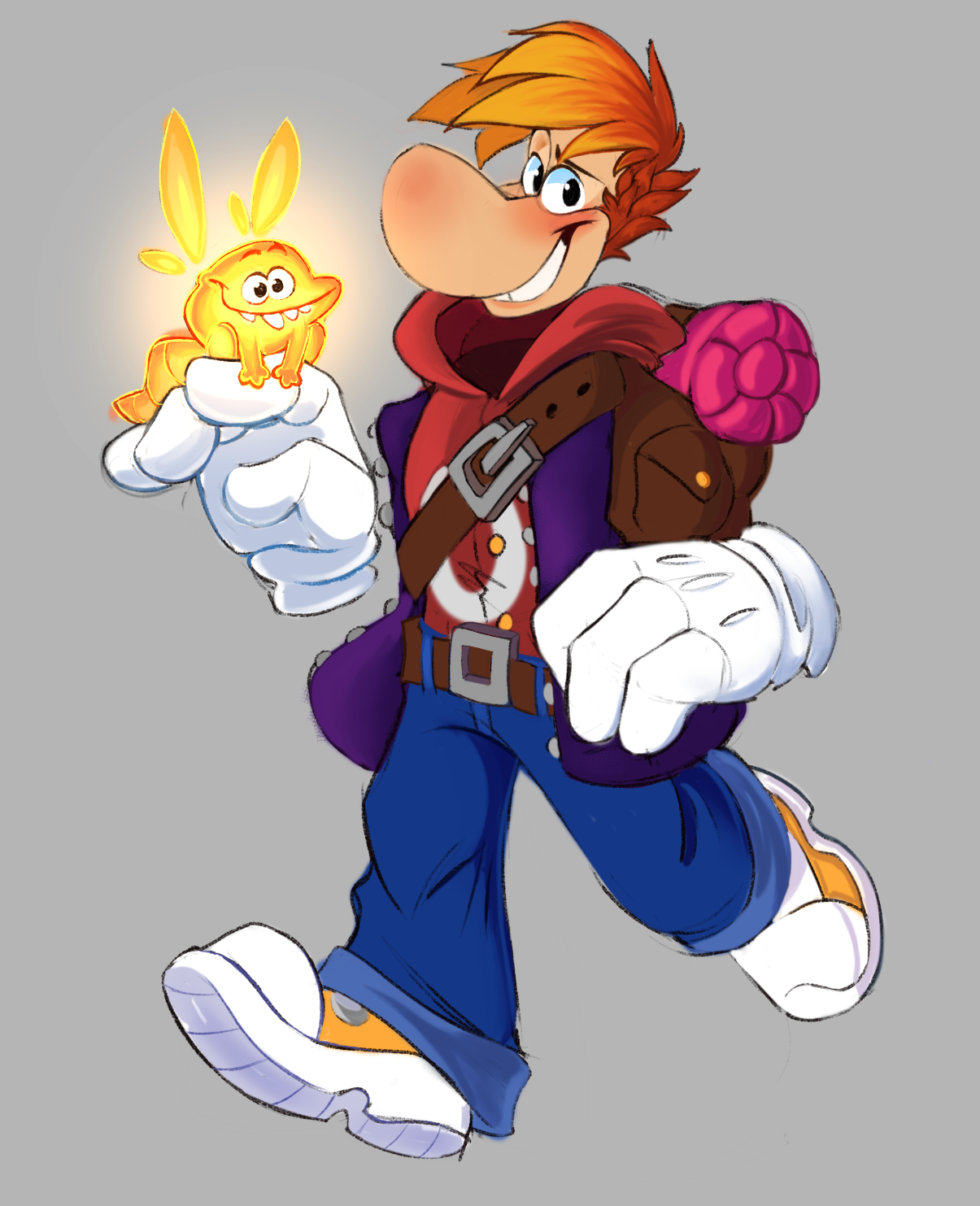 Rayman 2021 Drawing by FaronBermudaOFFICIAL on DeviantArt