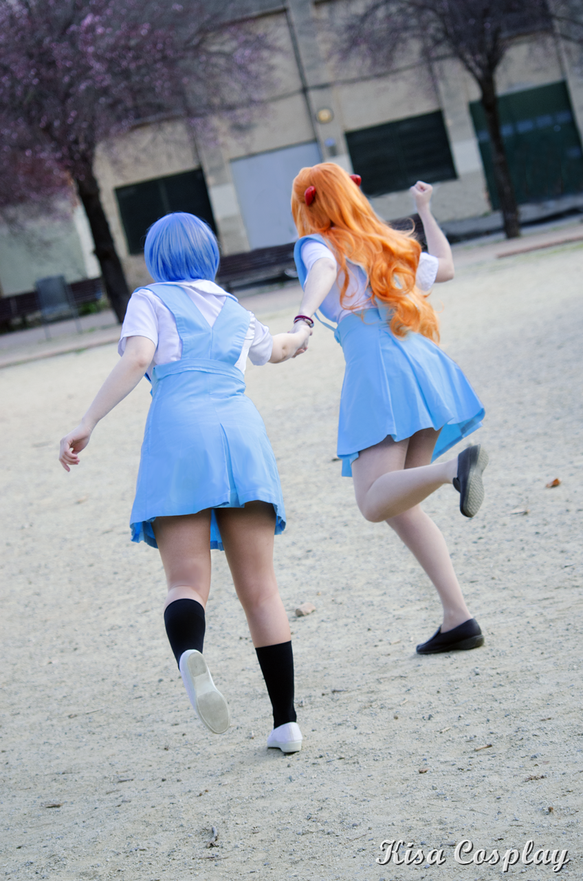 Asuka and Rei!