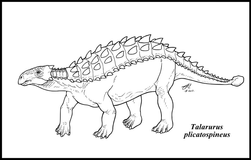 Talarurus Talarurus plicatospineus by zakafreakarama on DeviantArt