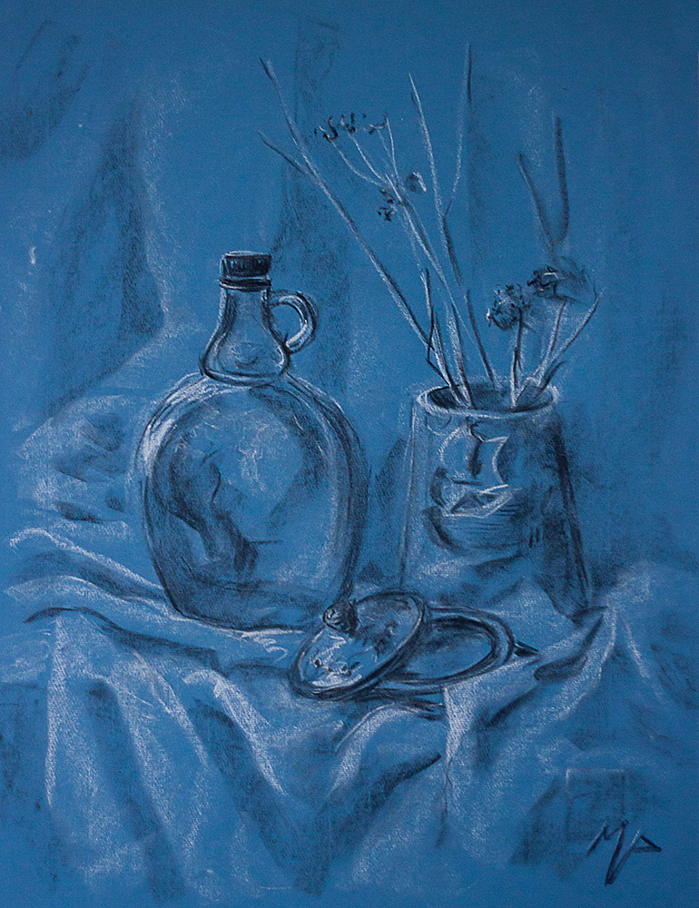 Light Blue Still Life