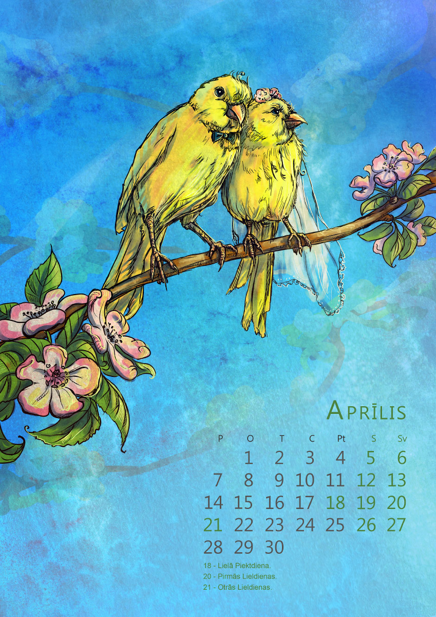 April