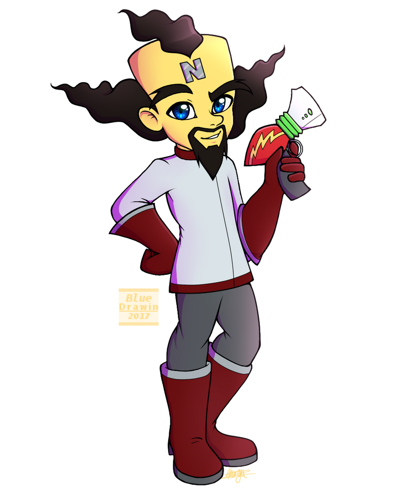 Doctor Cortex by bluedrawin on DeviantArt
